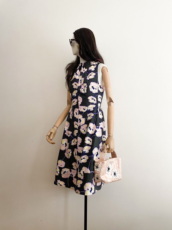 Marni floral printed sleeveless dress