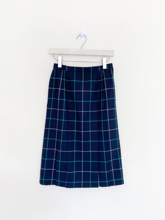 VTG Burberrys wool pleated skirt - image 5