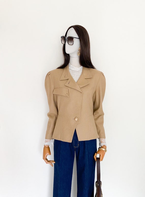 VTG 80s puff sleeves jacket