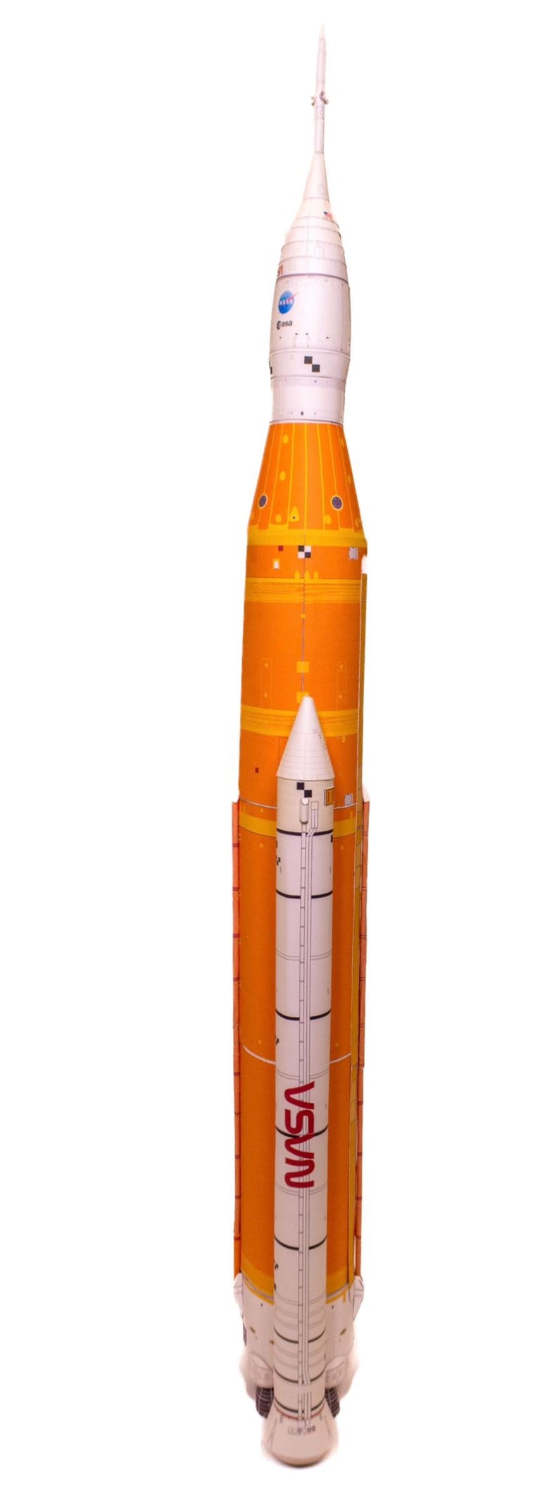 Surf Duke's Artemis 1 Space Launch System (SLS) 3d Paper Model Crafting ...