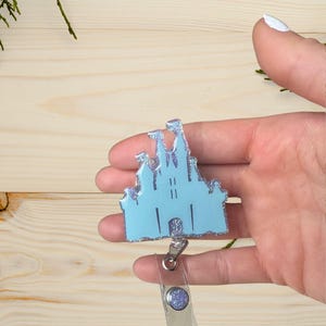 Disneyland Cinderella Castle Badge Reel