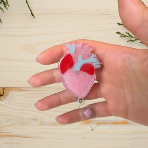 Anatomical Heart Badge Reel