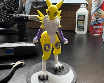 Full Color Renamon 3D Print