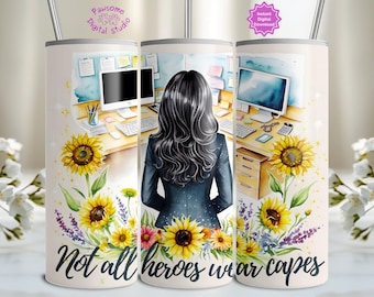 Sekretärin Tumbler Wrap, Chaos Koordinate Sublimations Design, kaufmännischer Assistent 20oz Tumbler PNG, Digital Tumbler Design