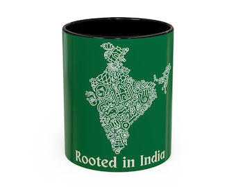 Chai-mok, geworteld in India, cadeau koffiekopje, theeliefhebber aanwezig, Aziatisch keukendecor, 11oz, 15oz