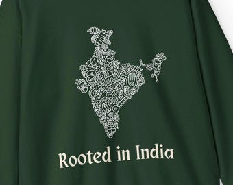 Indian Gift Sweatshirt: Unisex, Heavy Blend, Weihnachtsgeschenk, Desi Fashion, Festival Wear, Kulturelle Ware w KOSTENLOSER VERSAND