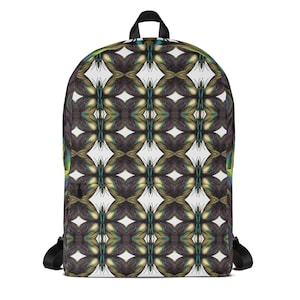 Sac à dos papillon avec poche pour ordinateur portable, poche cachée, pochette frontale avec fermeture éclair, cartable d'école, sac de travail, sac à dos de voyage, sac de sport, cadeau papillon