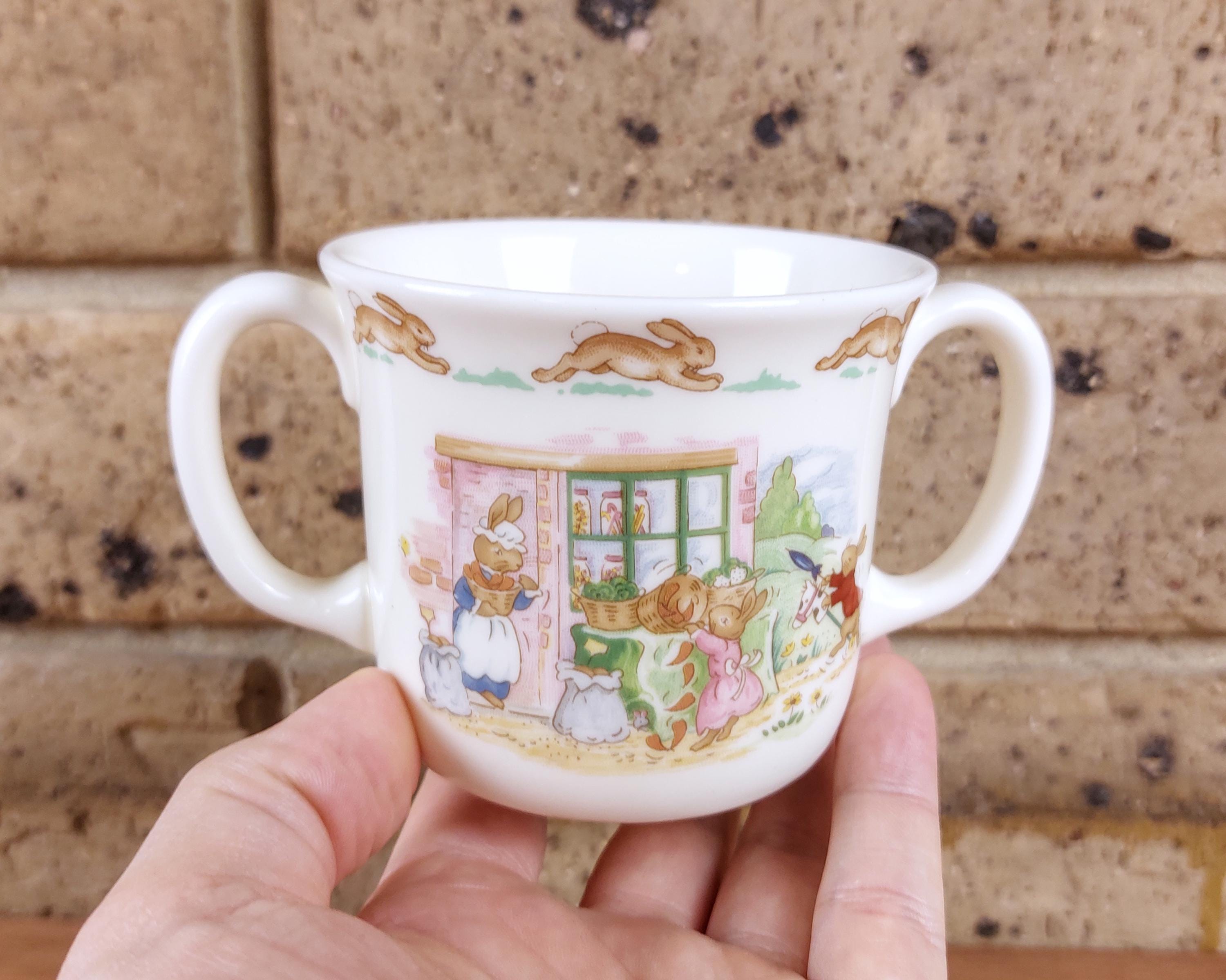 ヴィンテージ ロイヤルドルトン バニーキンズ ツーハンドルカップ