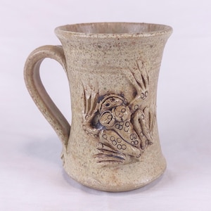 Tazza vintage a forma di rana – Peter Smith Australian Pottery, tazza in gres fatta a mano, regalo per gli amanti delle rane