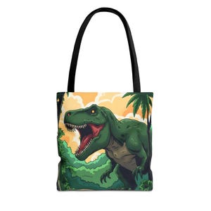 Roaring T-Rex Tote Bag