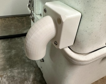Reimagined Natures Head Composting Toilet Venting