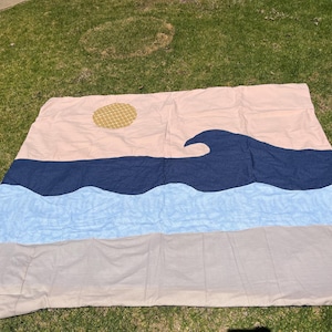 Ocean Quilt - handgjort med kärlek i Kalifornien