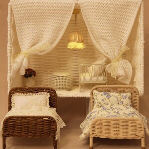 Rattan doll bed - Etsy 日本