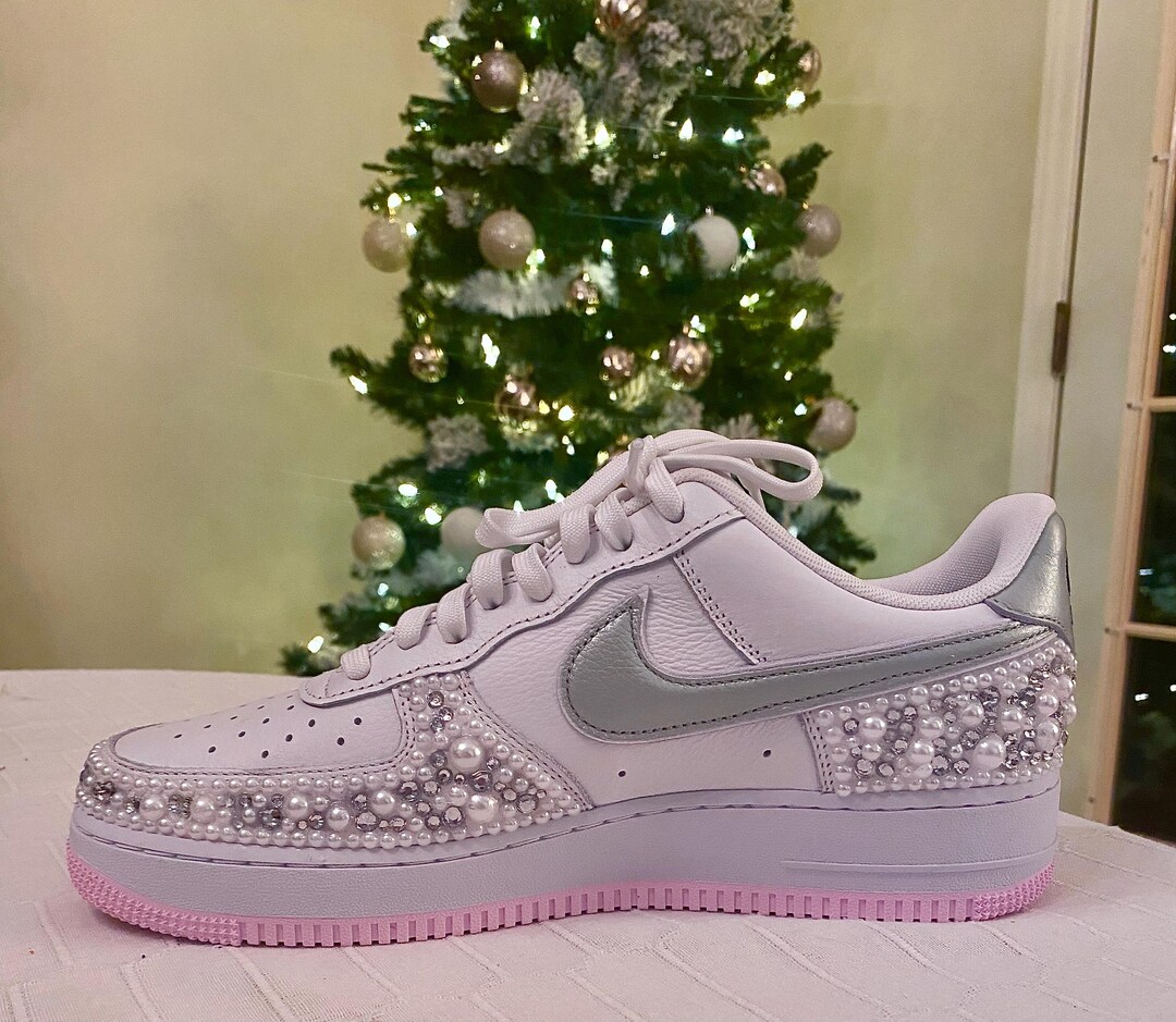 bedazzled air force ones