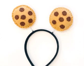 Chocolate Chip Felt Headband - Headbopper