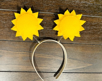 Sun Felt  Head Bopper - Head Band - Costume - Hair Accessories