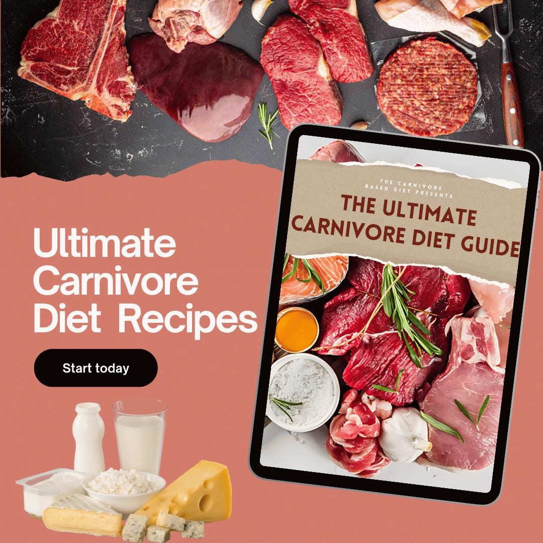 Ultimate Carnivore Diet Recipe Guide Including Ingredient List — free download