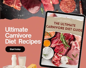 Guía definitiva de recetas para la dieta carnívora (con lista de ingredientes, dieta cetogénica, recetas para carnívoros y dieta de origen animal) (PDF)