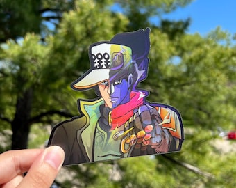 Anime Motion Sticker - Waterproof/UV Resistant Anime Decal