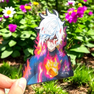 Anime Motion Sticker - Waterproof/UV Resistant Anime Decal