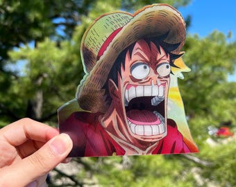 Anime Motion Sticker - Waterproof/UV Resistant Anime Decal