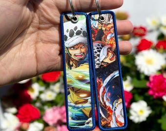 Anime Keychain - Double Sided Jet Tag