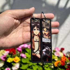 Anime Keychain - Double Sided Jet Tag