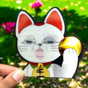 Anime Motion Sticker - Waterproof/UV Resistant Anime Decal