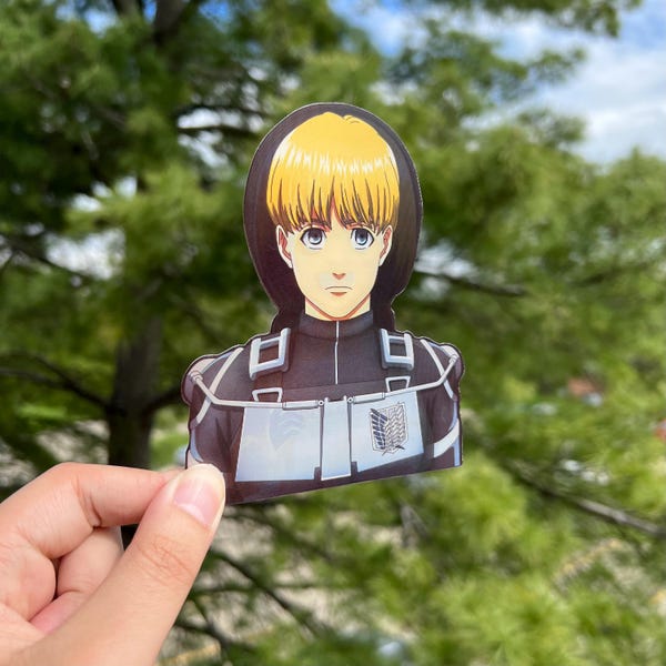 Anime Sticker (Motion) - Waterproof/UV Resistant Anime Decal