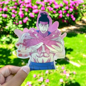 Anime Motion Sticker - Waterproof/UV Resistant Anime Decal