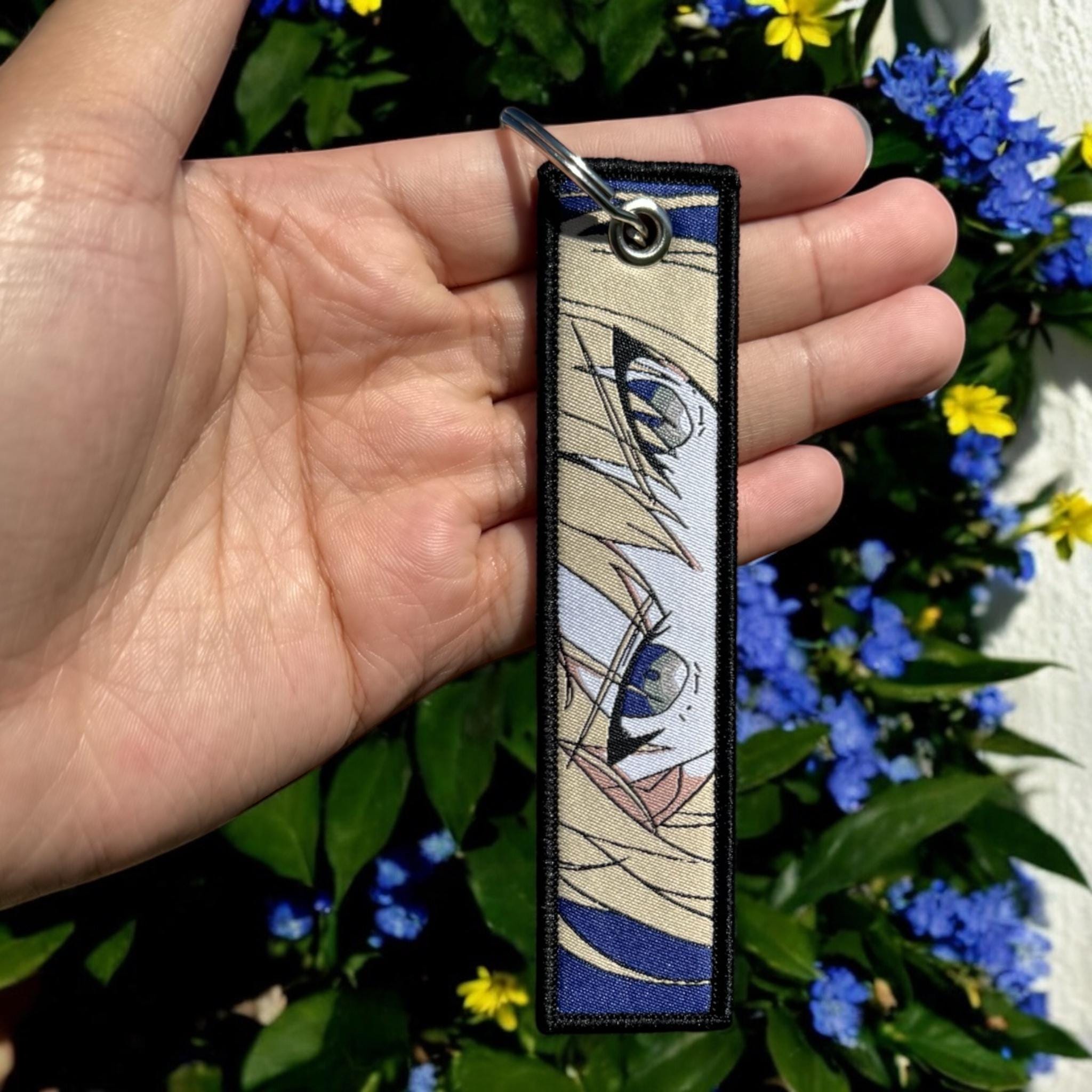 Jet Tag Keychains Inuyasha Anime Embroidered Keychain - Double Sided Jet Tag - Etsy