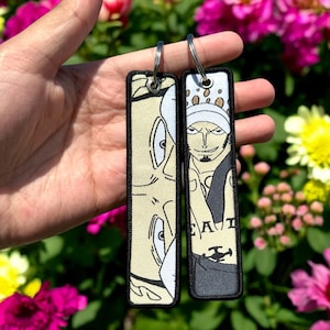 Anime Embroidered Keychain - Double Sided Jet Tag