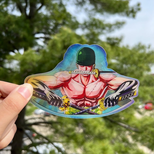 Anime Sticker (Motion) - Waterproof/UV Resistant Anime Decal