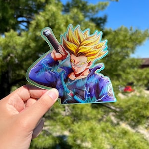 Anime Motion Sticker - Waterproof/UV Resistant Anime Decal