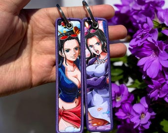 Anime Keychain - Double Sided Jet Tag