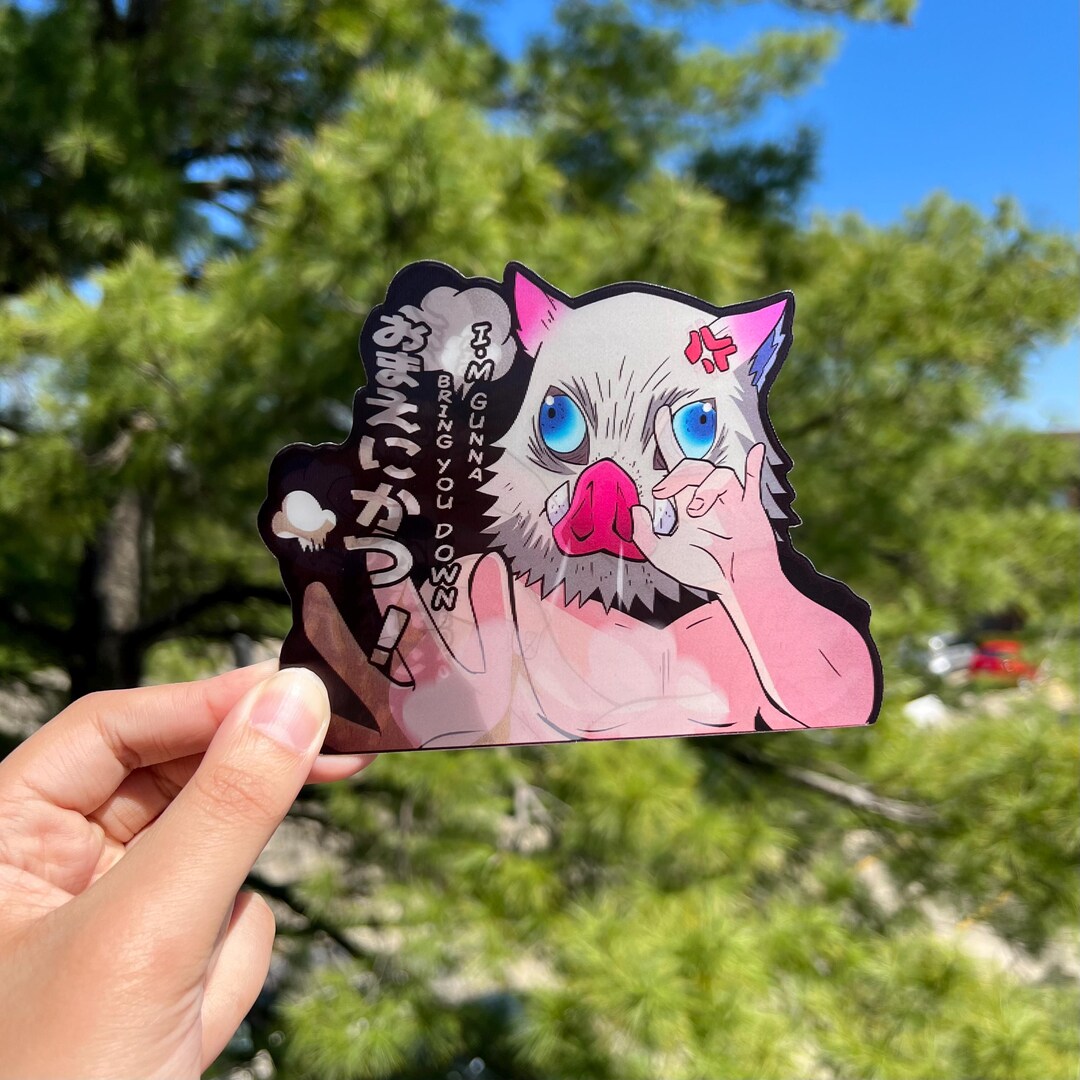 Inosuke Sticker - Etsy