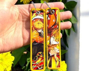 Anime Keychain - Double Sided Jet Tag