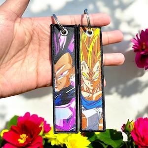 Anime Embroidered Keychain - Double Sided Jet Tag