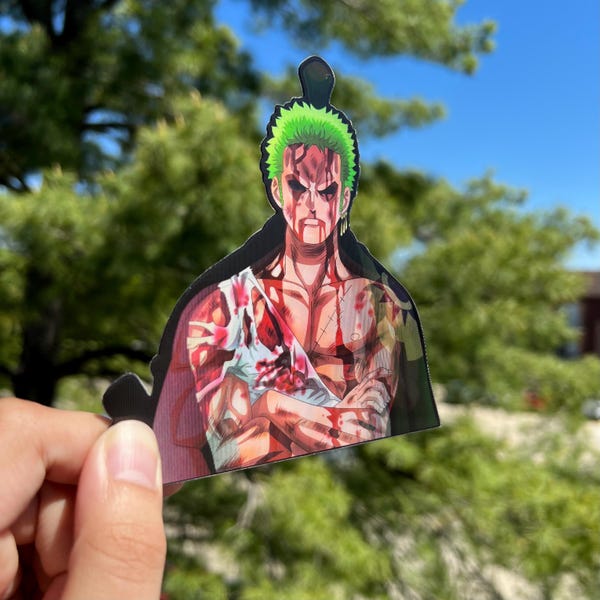 Anime Motion Sticker - Waterproof/UV Resistant Anime Decal