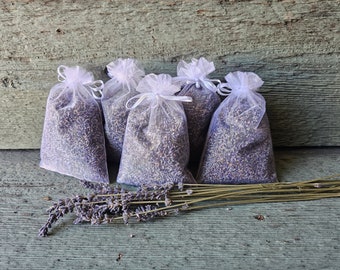 Lavendar Sachets - English Lavendar - Dried Lavendar - Lavender Sachets - Air Freshener - Natural - Aromatherapy