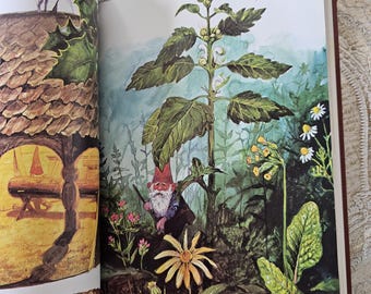 Vintage 1977 Gnomes Book by Wil Huygen, Rien Poortvliet - Etsy