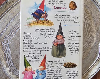 Vintage 1977 Gnomes Book by Wil Huygen, Rien Poortvliet - Etsy