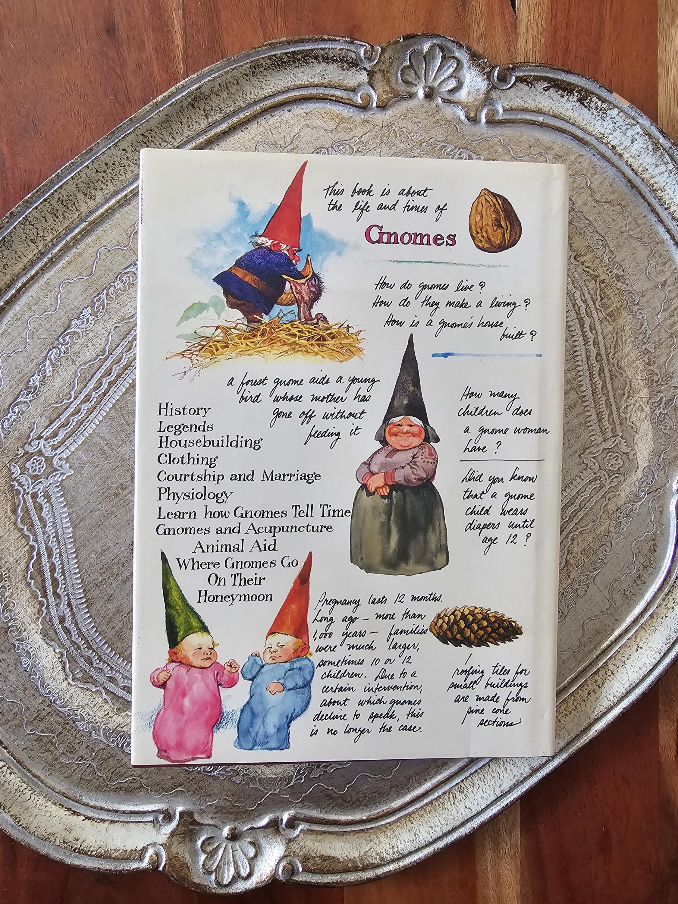 Vintage 1977 Gnomes Book by Wil Huygen, Rien Poortvliet - Etsy