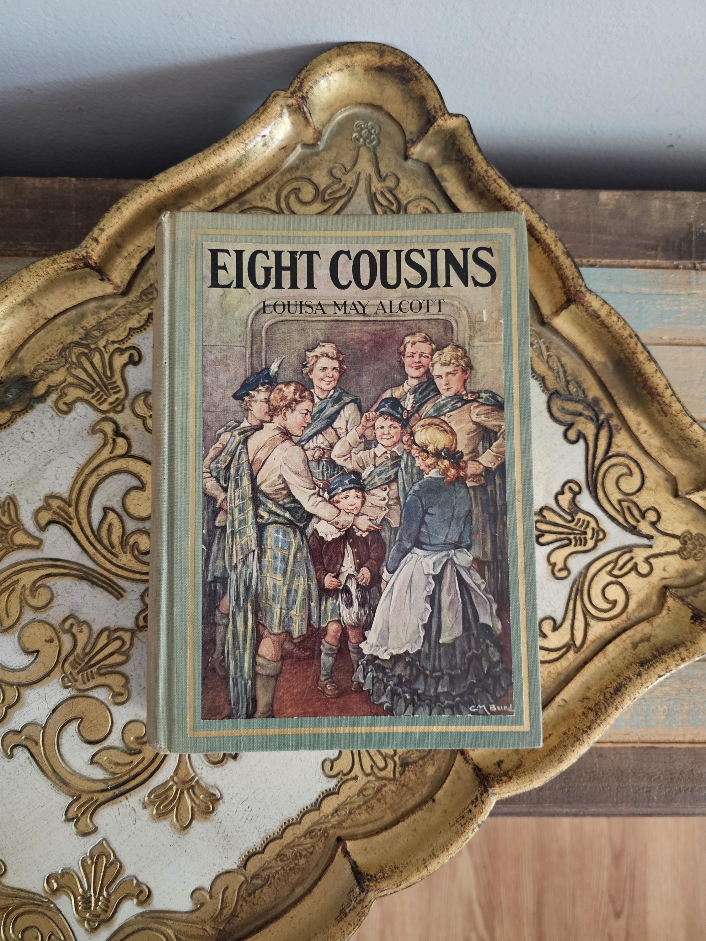 1931 - Eight Cousins - Louisa May Alcott - Illustrated by