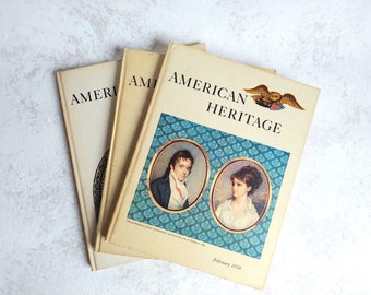 American Heritage Hardcover Books - Set of 3