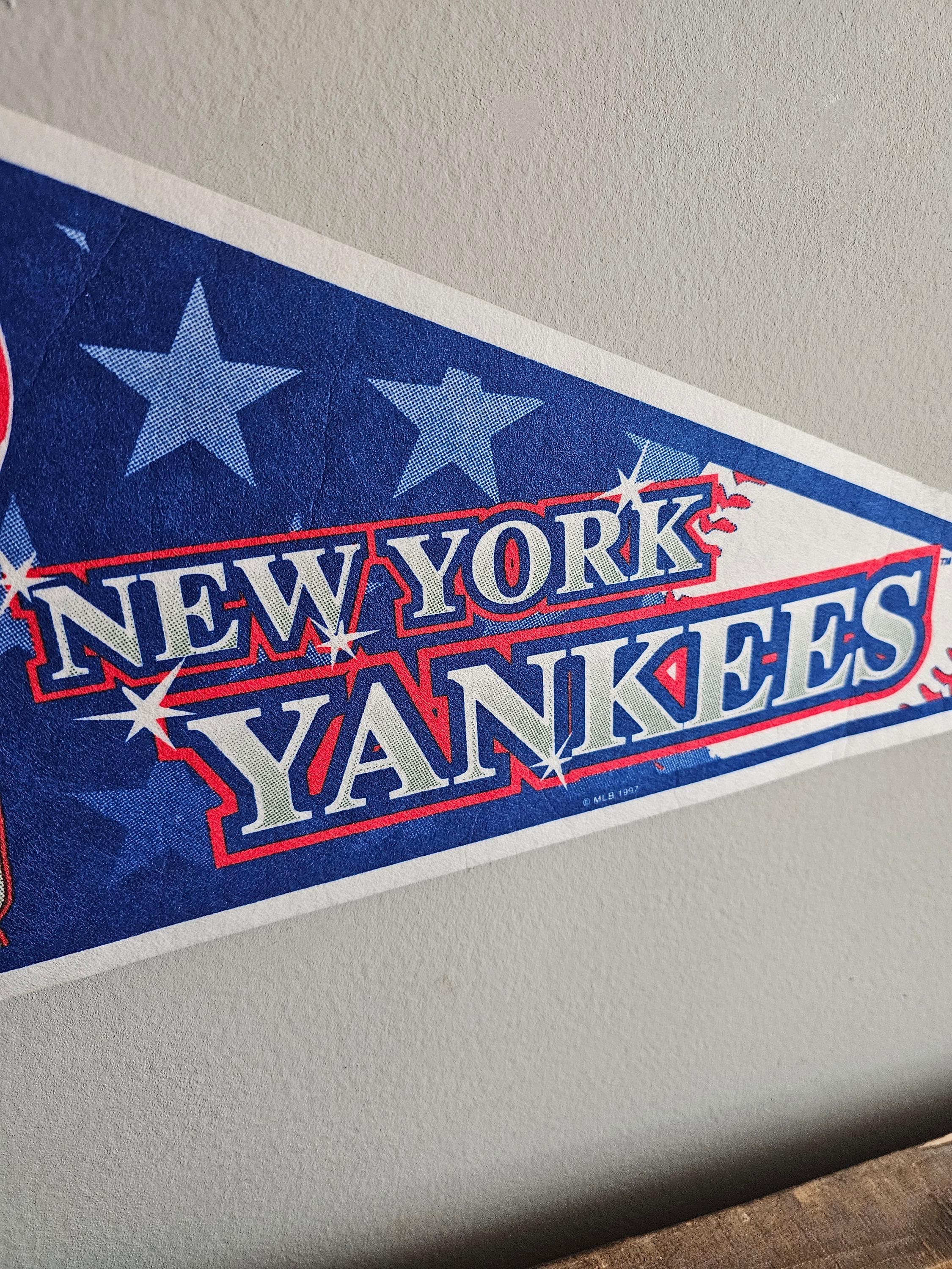 1997 New York Yankees MLB Large Vintage Pennant - Etsy