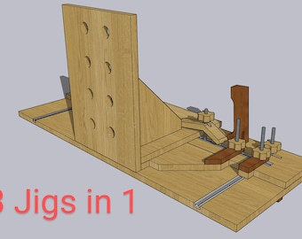 Taper, Jointer, Mitre Jig 3-in-1