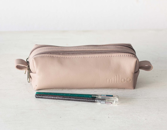 Clear Double Zippers Rectangular Pencil Case