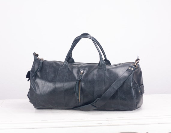 Black Mens Duffle Bag, Travel Bag Mens Gym Bag Duffel Bag Mens Sports Carryall  Bag Weekender Crossbody Bag Gift for Him Nestor Duffel Bag -  Canada
