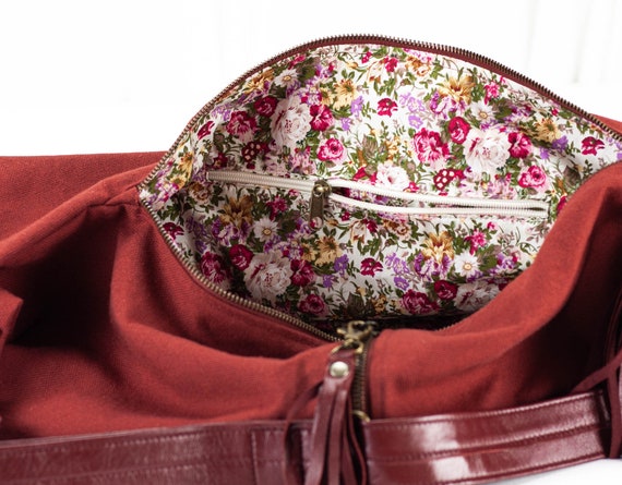 Rusty outlet overnight bag